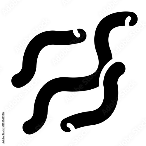 spirochete Solid icon photo