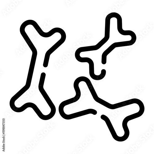 bifidobacteria Line Icon