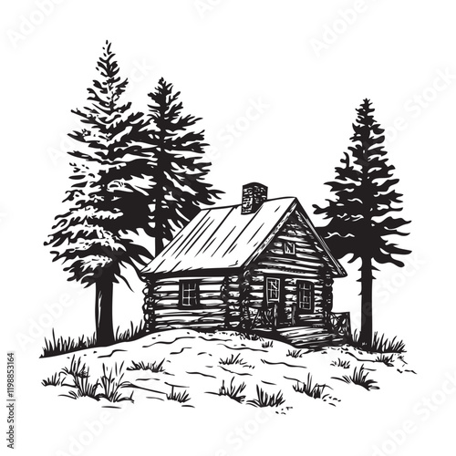 house in the forest