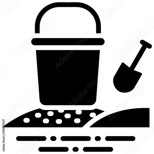 Sand Bucket Icon