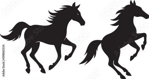 Horse vector