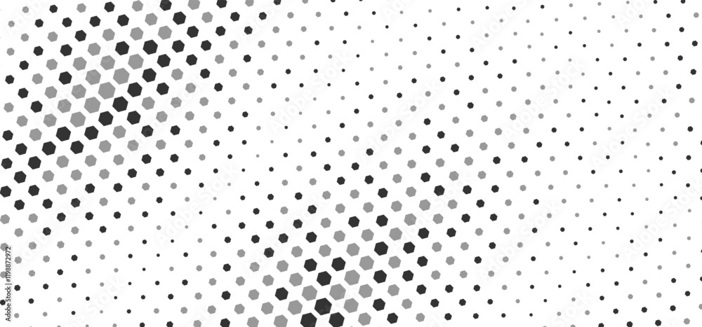 Halftone gradient background with grunge. Grit noise texture with faded edges. Backdrop with pixilated vectors in a retro style Decorative wallpaper with white and black sand noises. Halftone gradient background with grunge. Grit noise texture with faded edges. Backdrop with pixilated vectors in a retro style Decorative wallpaper with white and black sand noises.