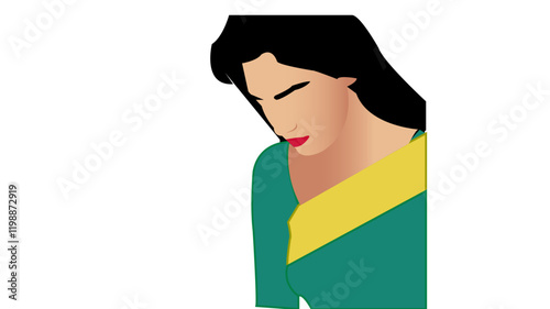 person with a flag of continent