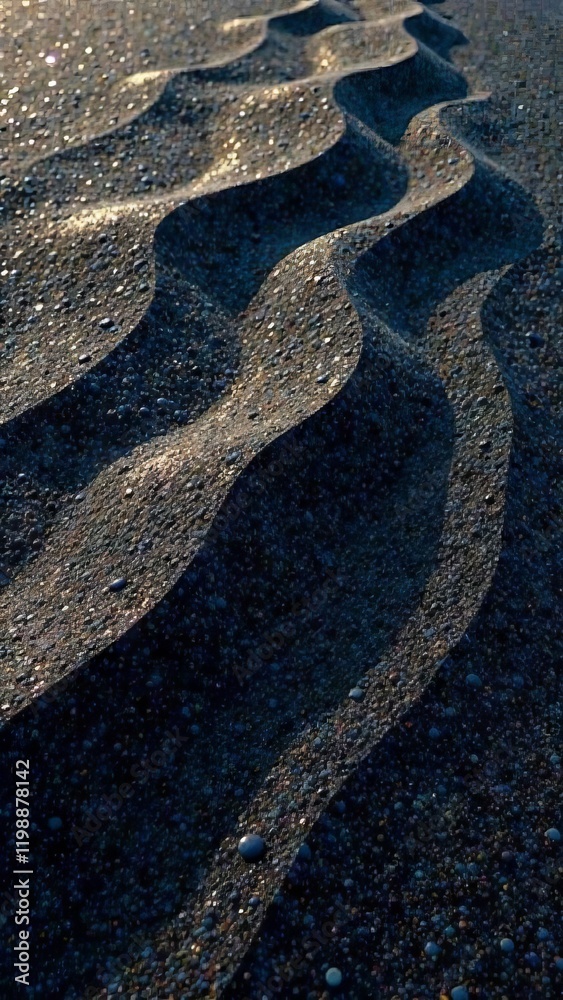 Obraz premium footprints in the sand