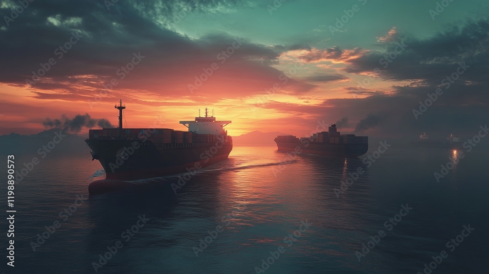 webinar banner, Aerial top view of cargo maritime ship with contrail in the ocean ship carrying container and running for export concept technology freight shipping by ship forwarder mast webinar banner, Aerial top view of cargo maritime ship with contrail in the ocean ship carrying container and running for export concept technology freight shipping by ship forwarder mast