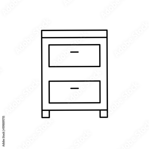 black and white cabinet