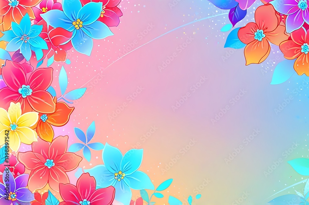 Fototapeta premium A beautiful background and wallpaper hd best quality hyper realistic colorful image