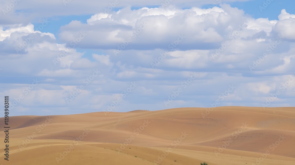 Expansive, dry, rolling hills under a bright, partly cloudy sky in a rural landscape, Expansive, dry, rolling hills under a bright, partly cloudy sky in a rural landscape,
