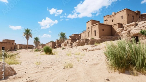 Desert Village under the Sun