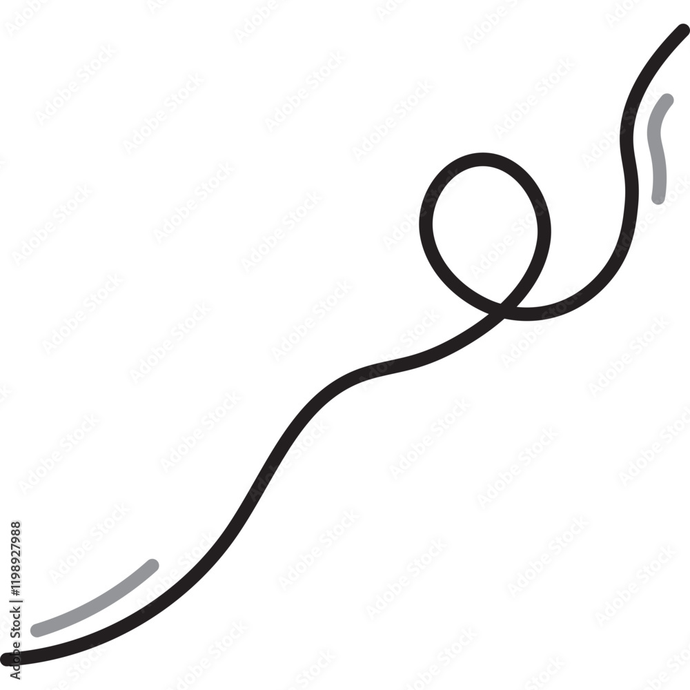 scribble line element