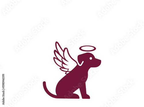 vector illustration of a dog