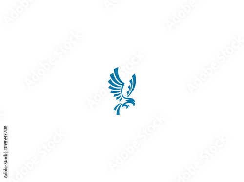 vector illustration of an eagle