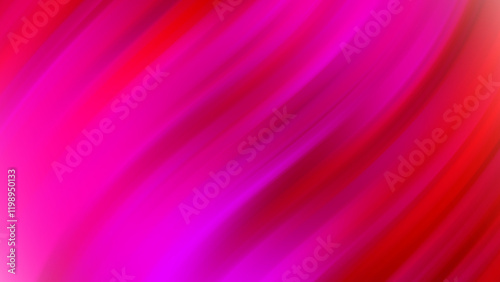 Photos Pink and Red Gradient satin fabric with smooth flowing waves and a violet-purple