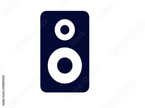 number eight on white background