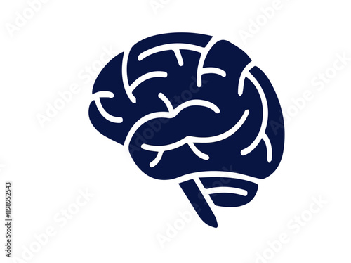 human brain illustration
