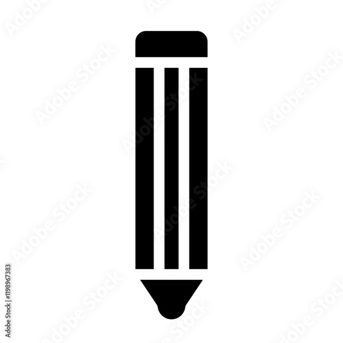 Pencil Draw Edit Glyph Icon