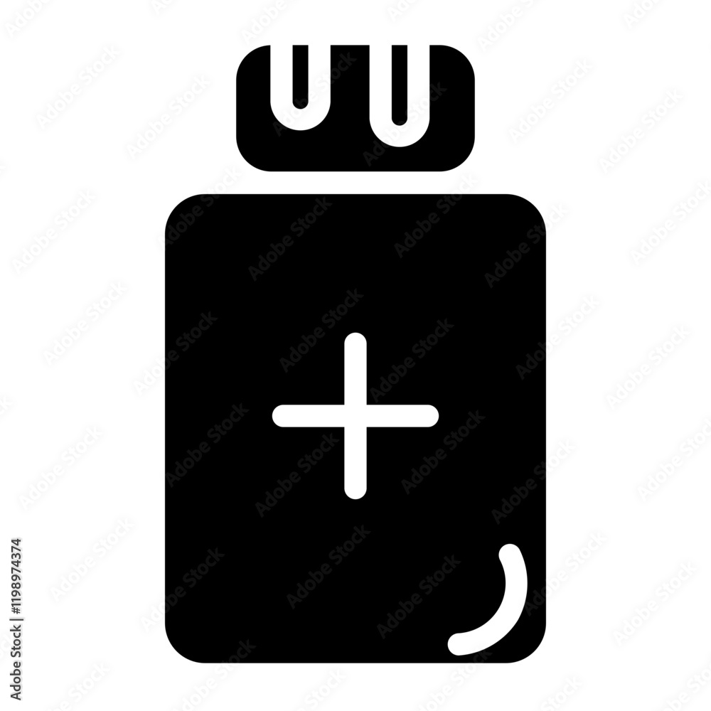 Fototapeta premium Medicine Medical Health Glyph Icon