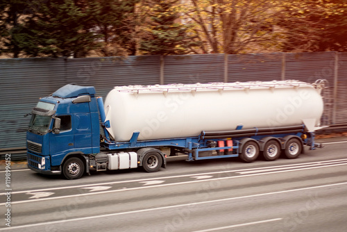 Blue Cabin TIR Road Tanker For Sustainable Efficient Transportation Logistics Solutions for Liquids, Fuel, Nitrogen, Hydrogen