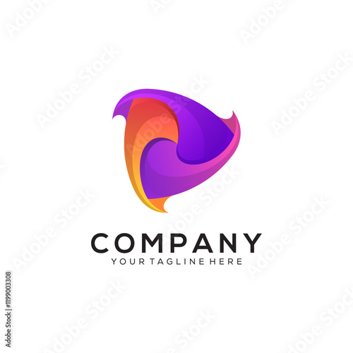 abstract business logo