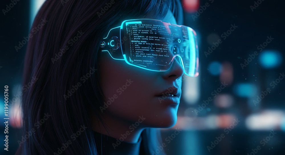 An ultra-realistic, editorial photo of a female cybersecurity analyst examining AI cyberspace threats on a computer screen in a dark, digital tech office or data center An ultra-realistic, editorial photo of a female cybersecurity analyst examining AI cyberspace threats on a computer screen in a dark, digital tech office or data center