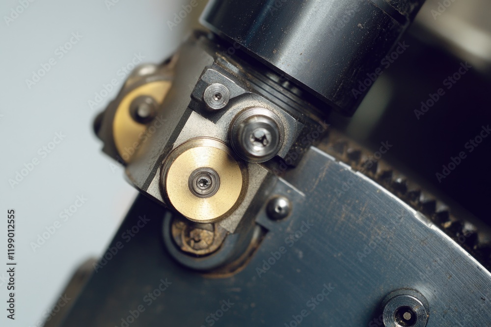 custom made wallpaper toronto digitalClose-up shot of a metal object on a table, suitable for product photography or design projects