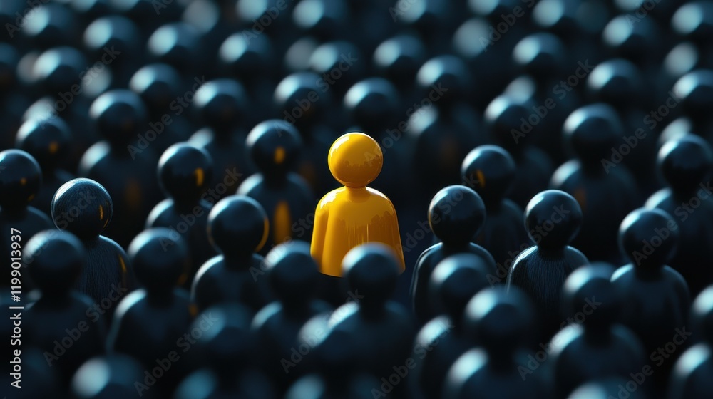 Obraz premium Adaptive leader fostering growth, vibrant environment for progressive change, focus cover all. object, deep depth of field, no blur, photo not dark, everything is clear, copy space