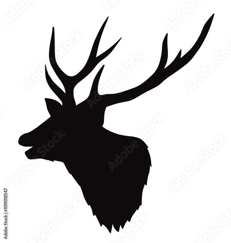 Geweih, Hirsch, Reh, Outdoor - Vektor