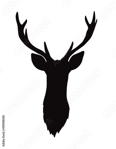 Geweih, Hirsch, Reh, Outdoor - Vektor