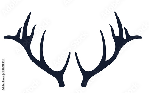 Geweih, Hirsch, Reh, Outdoor - Vektor