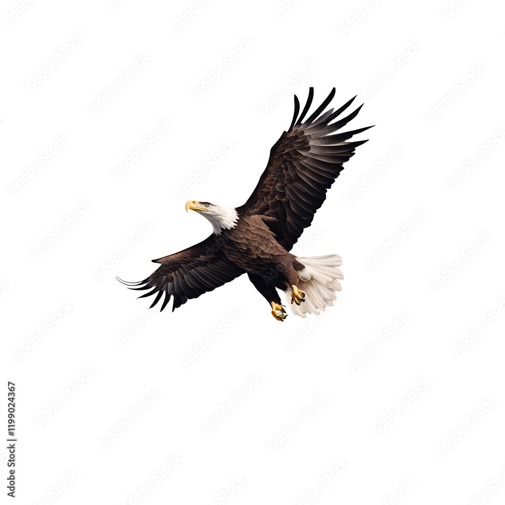 Fototapeta premium Eagle no background