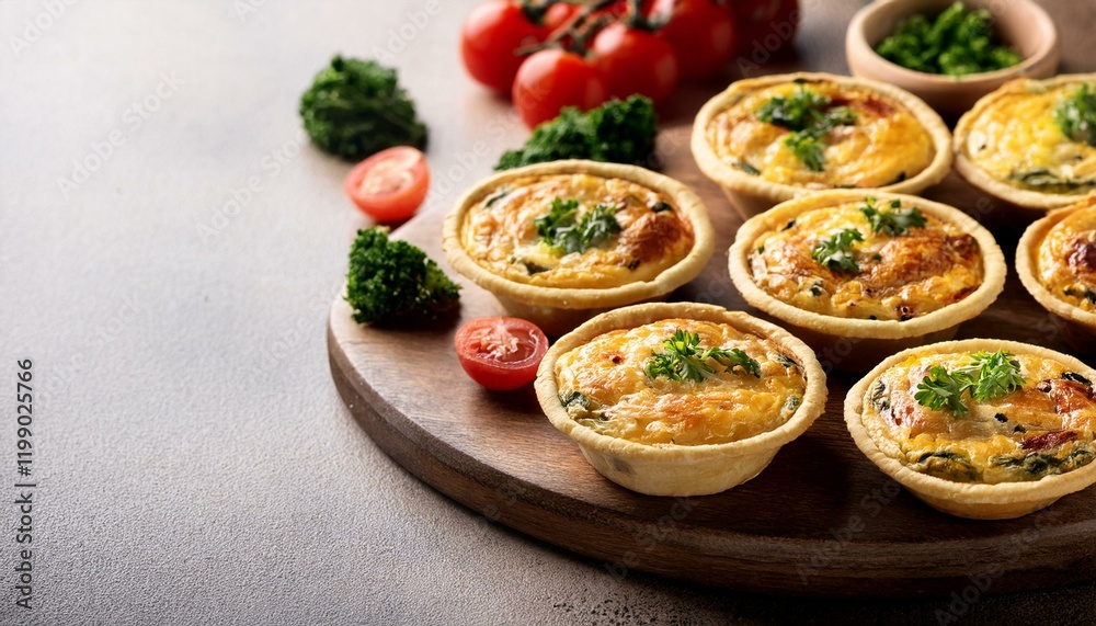Freshly delicious mini quiches Freshly delicious mini quiches