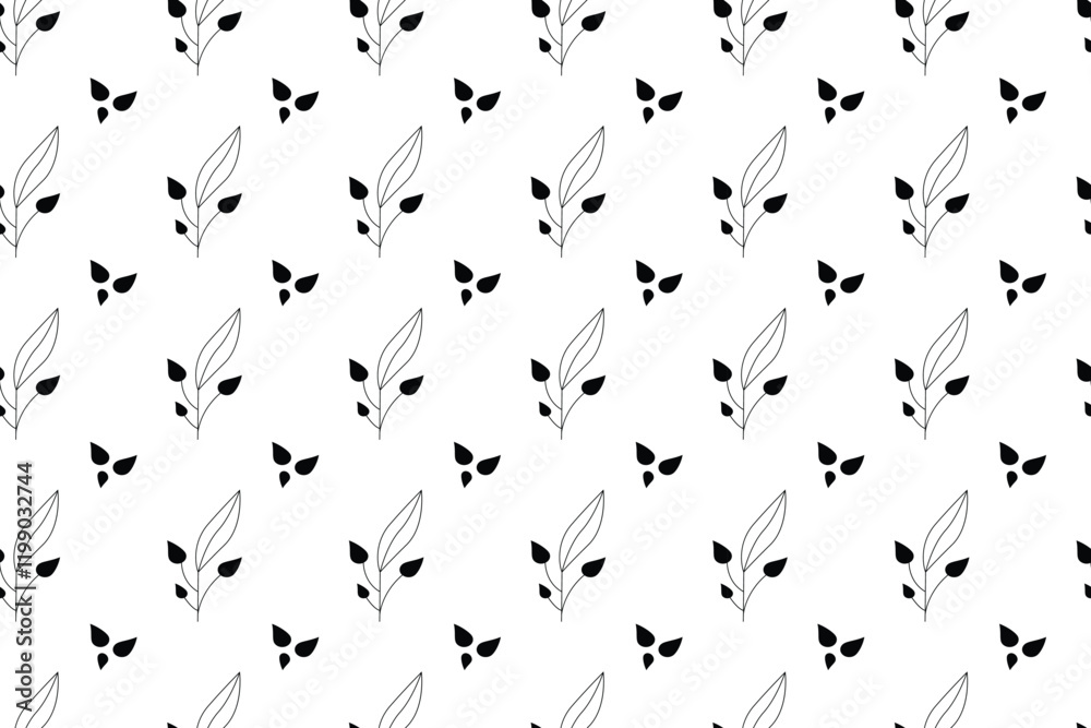 Obraz premium Wallpaper Leaves Background