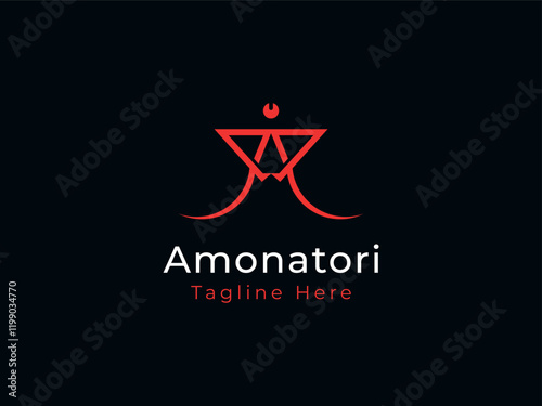 Modern letter logo design 