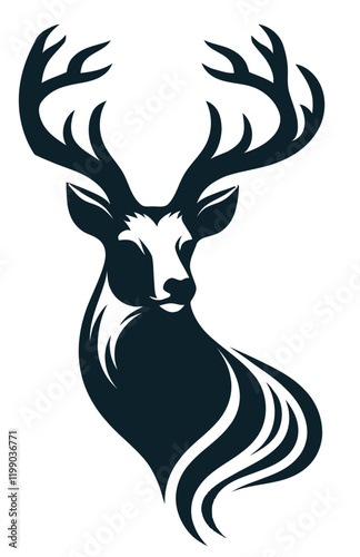 Geweih, Hirsch, Reh, Outdoor - Vektor