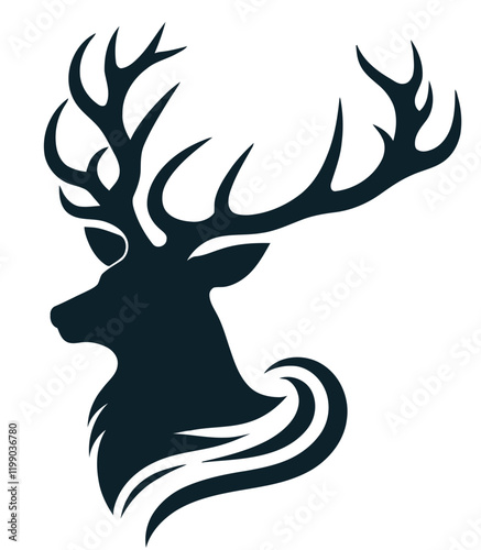 Geweih, Hirsch, Reh, Outdoor - Vektor