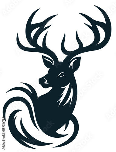 Geweih, Hirsch, Reh, Outdoor - Vektor