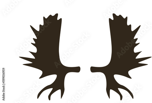 Geweih, Hirsch, Reh, Outdoor - Vektor