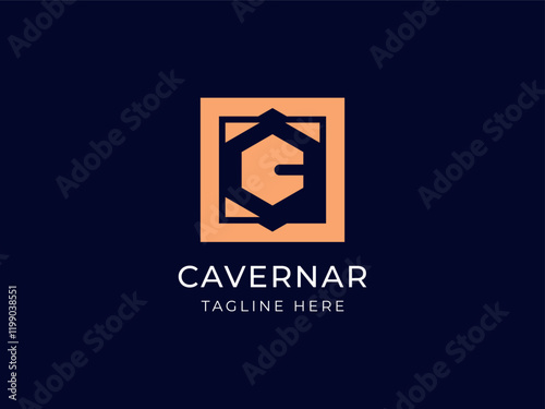 Modern letter logo design 