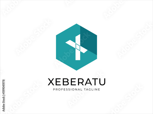 X letter online social media logo icon 