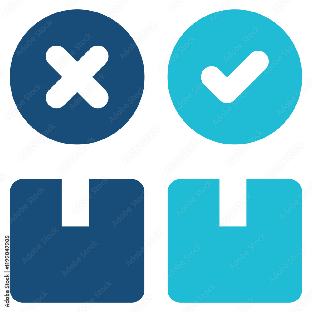 Fototapeta premium Purchase Decision Icon 