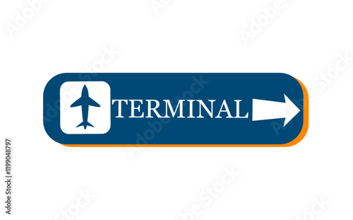 Airport sign departure arrival travel icon. Vector airport board airline sign. Transfer. Arrivals. Airport board airline sign, departures, arrivals, check in, baggage information. Vector illustration