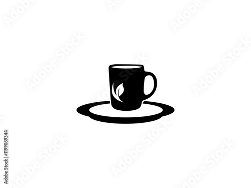 Mug Design Icon Vector  Illustration