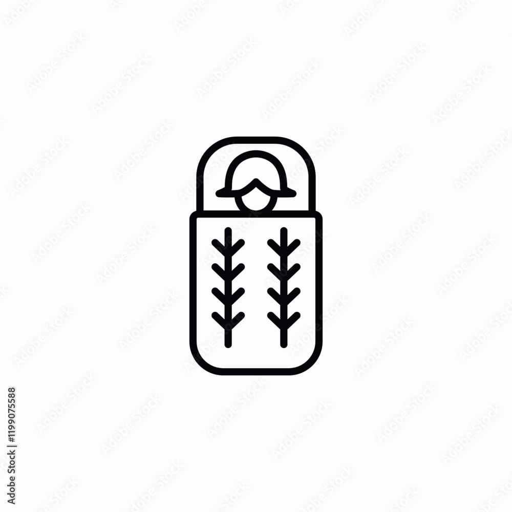Wheat grain agriculture farm icon vector sign