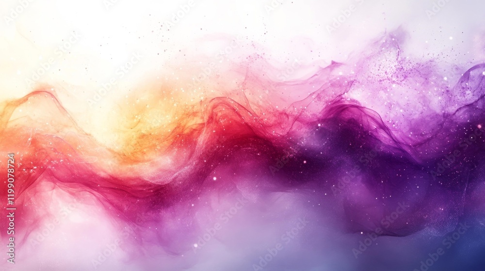 Fototapeta premium Vibrant Pastel Gradient with Tranquil Tones. Generative AI