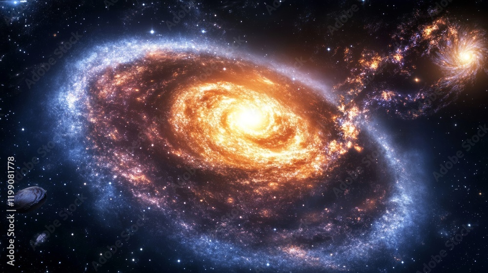 Illuminating the Cosmic Dance: A Mesmerizing View of Spiral Galaxies in the Infinite Universe Unveiling the Wonders of Astronomy and Celestial Bodies Illuminating the Cosmic Dance: A Mesmerizing View of Spiral Galaxies in the Infinite Universe Unveiling the Wonders of Astronomy and Celestial Bodies