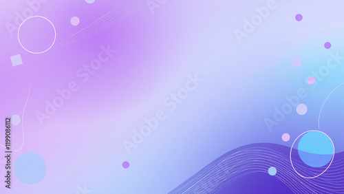Ethereal Geometric Symphony in Pastel Dreams - abstract background image 4K