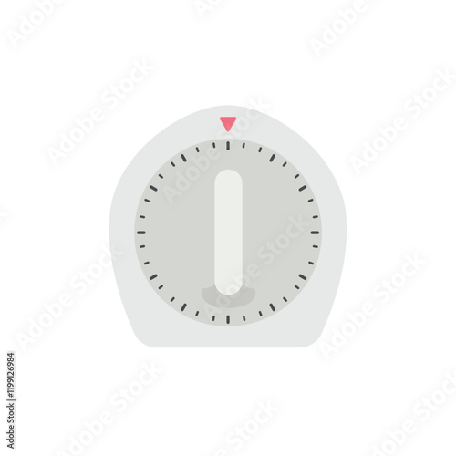 timer clock time's up vector kitchen illustration
