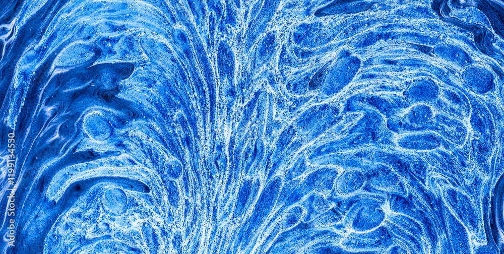 Obraz premium Embracing the Mystical Aura of Liquid Art in Oil