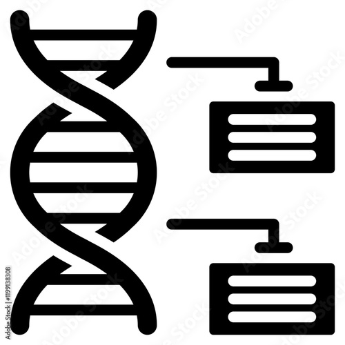 Epigenomics Glyph Icon photo