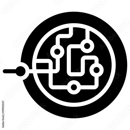 Biological Pathway Glyph Icon